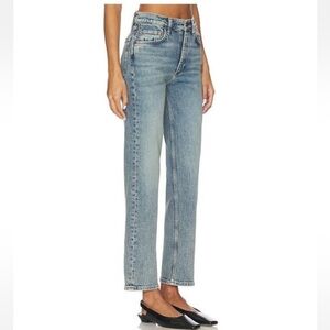 rag & bone The Harlow Mid Rise Ankle Straight